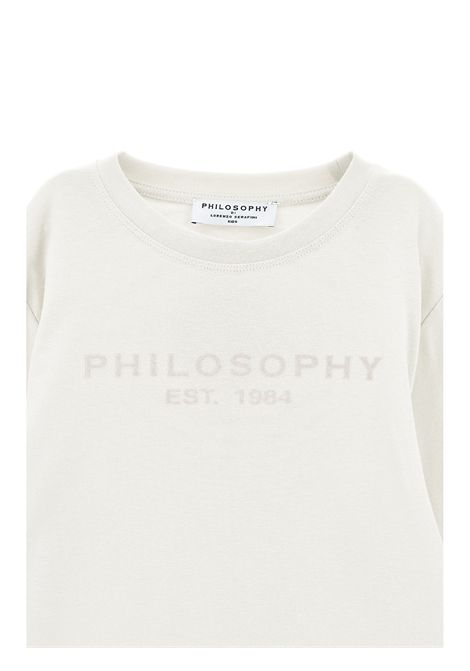 T-shirt con stampa PHILOSOPHY KIDS | I9H601 87030001